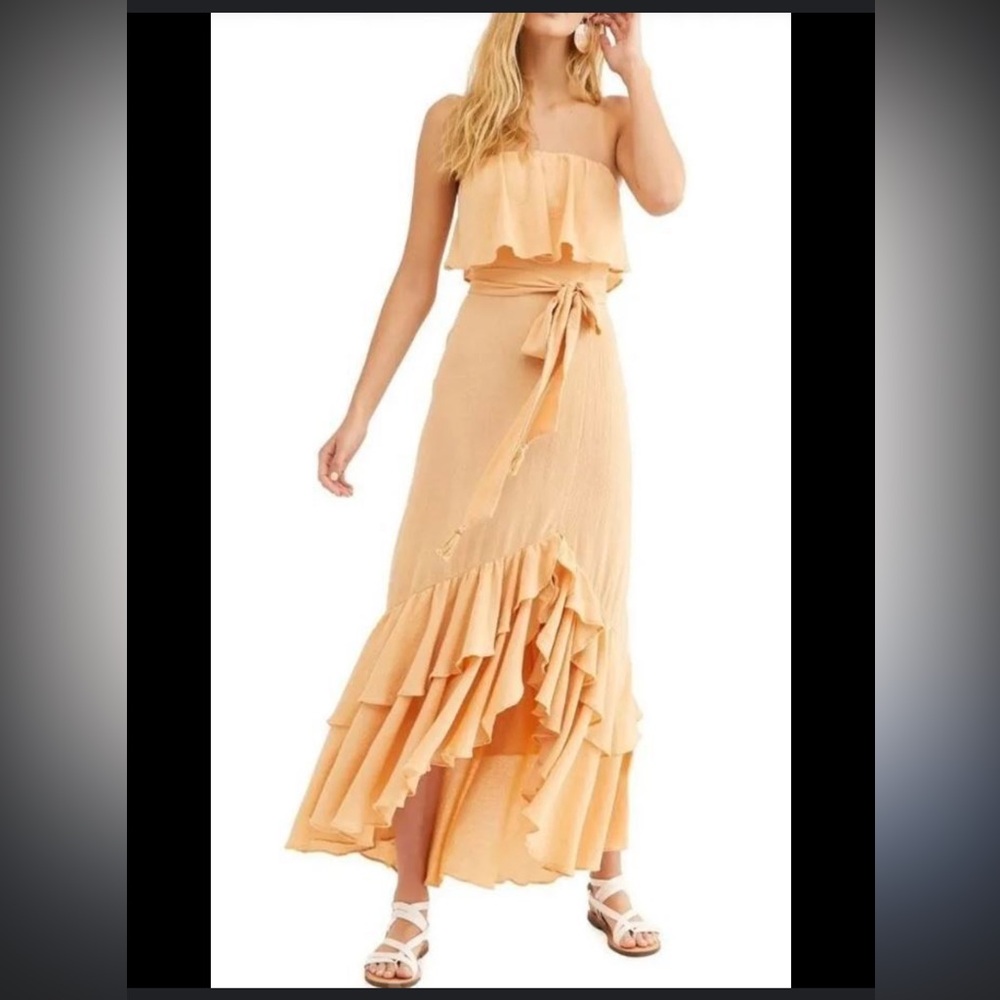 Free People Tiered Ruffle Maxi Dress